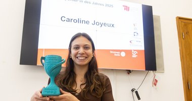 Caroline Joyeux bei der Preisverleihung 2025