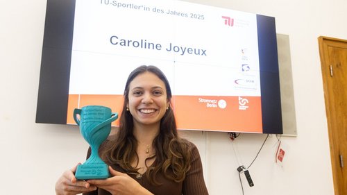 Caroline Joyeux bei der Preisverleihung 2025