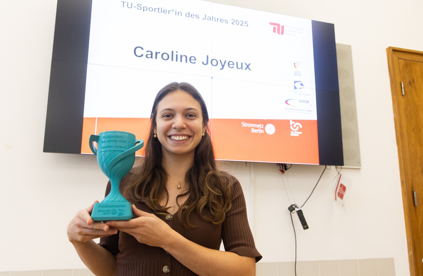 Caroline Joyeux bei der Preisverleihung 2025